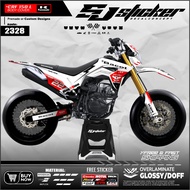 2328 decal sticker crf 150 decal crf 150 l full body hologram motorcycle accessories crf accessories