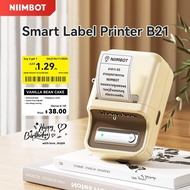 NIIMBOT B21 Label Printer Portable Sticker Printer Thermal Printer, Price TAG Printer Jewelry Printe