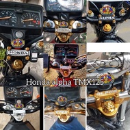Honda Alpha TMX 125- lowering crown
