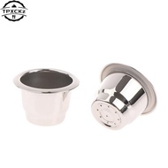 1Pc Refillable Stainless Steel Espresso Coffee Maker Capsule Refilling Filter For Nespresso Machine Reusable Filter Coffee Pods