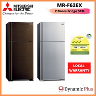 Mitsubishi MR-F62EX 2 Doors Top Freezer Refrigerator 510L