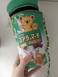 全新Lotte樂天小熊餅乾造型水桶包