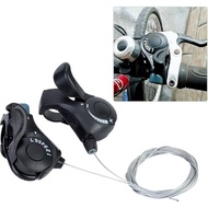 Bicycle TX30-7 Thumb Gear Shifter 3x7 Speed Shift Lever Set Shimano TX30 Basikal Gear Tangan Folding