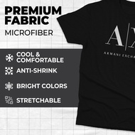 ARMANI EXCHANGE AX Microfiber t shirt round neck baju jersey lelaki jersi unisex women men t shirt m
