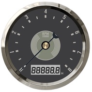 เครื่องวัดความเร็วในรถยนต์หลายสัญญาณซีรีส์แนววินเทจ85มม. พร้อมจอแสดงผลดิจิตอลเครื่องวัดรอบต่อนาที800