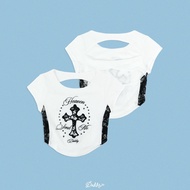 DADDY | Virgin Mary Lace Top เสื้อยืด crop top สุดน่ารัก