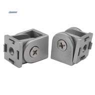 2 Pcs Aluminum Alloy Pivot Joint for Aluminum Extrusion Profile 2020 Series Flexible Pivot Joint 202