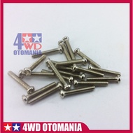 Tamiya 2x12mm Roller Bolts (20pcs) - KNGS - Tamiya Screw Roller