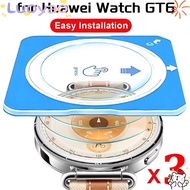 LUOYAO1 3Pcs Screen Protector, 41/46MM Anti-Scratch Tempered Glass Films, Easy Install Kit With Alig