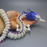 3D Printing Dragon Ao Bing Ao Run Joint Dragon Nezha 2 Sea Dragon King Movable Hinged Dragon Toy 63c