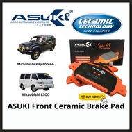 ASUKI Front Ceramic Brake Pad Mitsubishi Pajero V44 l300 p15V p16V Spare Part CF-6018