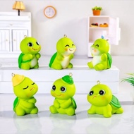[READY STOCK Kura-Kura/Penyu keychain］ Comel 🐢  Mainan Cute, Hadiah Istimewa 可爱小乌龟摆件 Lucky Turtle Fi