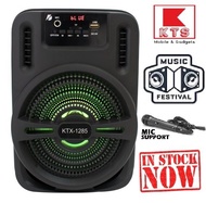 [KTX-1285] Wireless Portable Bluetooth Speaker With Led Light With Mic