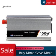 [Gooditem] 1000W Solar DC 12V/24V to AC 110V/220V Modified Sine Wave Car Inverter Converter