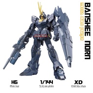 HG Unicorn Banshee Norn Model (Unicorn mode), 1/144 Mecha, Plastic Assembly Toy