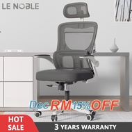 LENOBLE Office Chair Gaming Chair Ergonomic Chair kerusi gaming kerusi pejabat - 3 Years Official Wa
