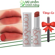 Son Thỏi Romand Zero 02 All That Jazz Cam Gạch Son Romand Zero Matte Lipstick Lì Mịn [CHÍNH HÃNG CHE
