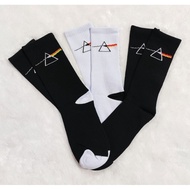 Oldschool Socks with PinkFloyd Band Motif || Premium Skate Socks