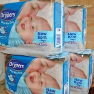 DRYPERS NEWBORN 96pc ( COMBO BUDGET )