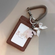 Doll Bunny Pendant Card Holder Pickup Holder ID Card Bus Meal Card Holder Work Card Holder