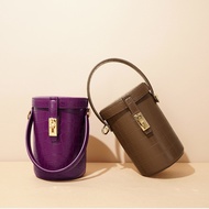 2026 New Style Cylinder Bag Premium Bucket Bag Female Lunch Bag Crossbody Small Cylinder Bag Mini Fa