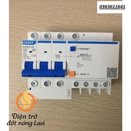 Attomat RCBO chint 3P+N 40A NXBLE-63