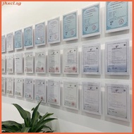 photo frame a4 acrylic authorization letter photo frame wall hanging teacher certificate introductio