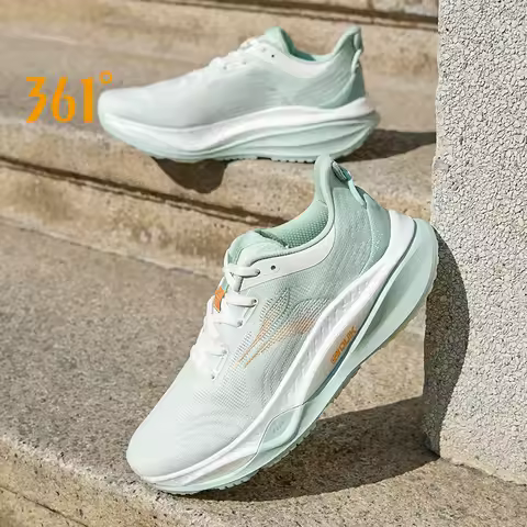 361 Degrees Fierce 4 Men Running Shoes Wear-resistant Rebound Flexible Jogging Fitness Stable Breath