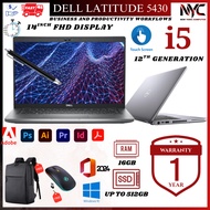 Dell Latitude 5430 | 5420 i5 11TH | 12TH  GEN Touchscreen – 16GB RAM / 512GB SSD / 14” FHD Business 
