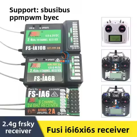 FS i6 receiver i6X i6s remote control car and boat iA6 iA6B iA10B A8S sbus receiver