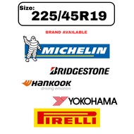 225/45R19 Michelin PS5 PS4 Primacy 5 Pirelli P Zero PZ4 Hankook K127 Yokohama V601 AE51 (Brand New)