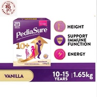 Abbott Pediasure 10+ Scientifically Designed for 10-15 years - Vanilla - Chocolate (1.65kg) Exp 2027