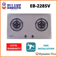 Ellane EB-228SV 2 Burner Stainless Steel Gas Hobs 75cm