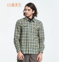 【WILDLAND 荒野 】男款汗保溫格子襯衫0A82206//彈性吸濕排汗快乾/登山襯衫/秋天襯衫/野雁/中層衣/爬山