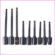 Ahead Drill Sockets Adapter with Hex Handle for Cr-V Steel H8 H10 H12 H13 H14 H17 Dura