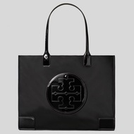 TORY BURCH Ella Patent Tote Bag Black 90479