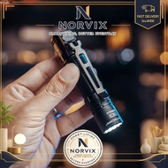 Norvix NITECORE EDC31 3500 Lumens Tactical Flashlight USB-C Rechargeable OLED Display SG Stock