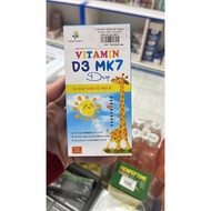 Vitamin D3 MK7 supplements vitamin D3 to enhance calcium absorption