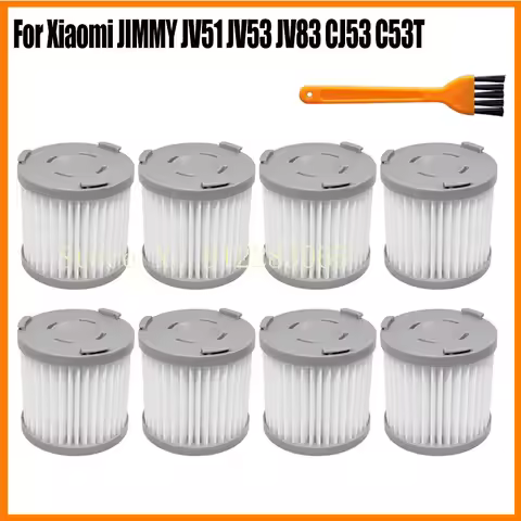 Gray Hepa Filter For Xiaomi Mijia JIMMY JV51 JV53 JV83 CJ53 C53T Handheld Cordless Vacuum Cleaner Ki
