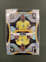 足球 拉芬夏 Raphinha 巴西 2026 Panini Prizm FIFA World Cup 26 Brazil Aces Wave 巴塞隆拿 Barcelona 列斯聯 Leeds Uni