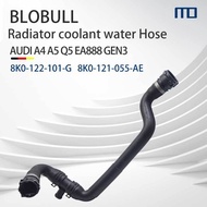 8K0122101G 8K0121055AE Audi A4, A5, Q5 Coolant Hose - Upper and Lower Radiator Hoses