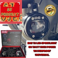 EMS ADVENTURE T3 LED SPOTLIGHT HIGH POWER UNIVERSAL MOTORCYCLE PREMIUM QUALITY 80w