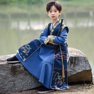 Boys Hanfu Chinese Style 2026 New Ancient Costume Young Master Costume Children's Disciple Costume A