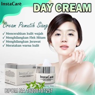 InstaCare krim siang krim pencerah kulit dan wajah glowing bpom krim penghilang flek hitam membande