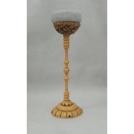 Bird cage perch fiber perch + stone