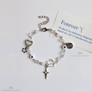 Vòng Tay Dây Chuyền Ngôi Sao Thiết Kế Độc Đáo Có Thể Điều Chỉnh Cho Cặp Đôi Và Bạn Thân Ngọt Ngào Má