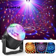 【Ready Stock】LED Party Magic Ball Light Remote Control Rgb Led Disco Lights Party Laser Christmas Lights
