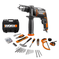 Worx WX317.3 威克士 多功能衝擊鑽工具套裝 | 家用電鑽工具箱 | 香港行貨半年保養