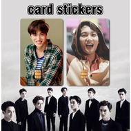 EXO KAI CARD STICKER - EXO KAI STICKER - KAI KAD STICKER - KPOP STICKER - ACCESS CARD SKIN COVER