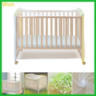 Won Foldable Crib Mosquitoes Net Baby Cot Cover Summer Bedding Supplies Breathable Home Decorations for Infant Babies